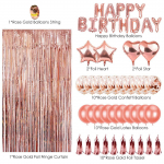 Rose Gold Balloon Konfeti &Otilde;hupalli Fooliumist S&uuml;dame S&uuml;nnip&auml;evapeo Pulma &Otilde;hupalli Kaunistus Kingitus Baby Shower Pruudi du&scaron;ifestivali Pulmadekoratsioon roosa