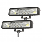 2tk 6-tollised LED-padjad tuleriba 60W LED-t&ouml;&ouml;tuleriba udutulede veekindel veekindel &uuml;leujutus ja koht 1pcs