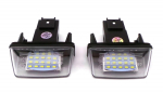 Peugeot lampki tablicy rejestracyjnej LED 2x650lm, zestaw 2szt