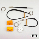 EWR5171 Akna T&otilde;stuki Remondikomplekt Eesmine Parempoolne Audi A2 8Z 8Z0 1999-2005 5-ukseline Luukp&auml;ra 8Z0837462 jaoks