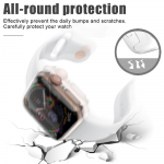 Ultra &otilde;hukesed arvuti l&auml;bipaistvad &uuml;mbrised, kaitseraua kaitse&uuml;mbrise kate Apple Watch 4 jaoks, 44 mm One size