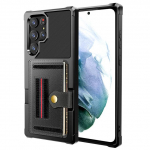 Mugav visiitkaardihoidja &uuml;mbris Samsung Galaxy S22 Ultra S22ultra 5g S20 S21 Plus S 22 koputamisvastase telefonikoti jaoks for Galaxy S22 plus must