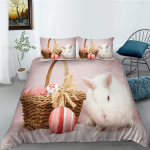 3D k&uuml;&uuml;liku voodipesukomplekt loomade tekikott ja padjap&uuml;&uuml;r 2/3 t&uuml;kki AU210 * 240 lihav&otilde;ttep&uuml;hade kodukaunistus Baby 100x135cm