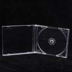 L&auml;bipaistev CD karp t&uuml;hi CD &uuml;mbris Pp plastikust CD &uuml;mbris CD &uuml;mbris mahutavus 1-2 plaati