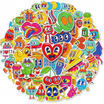 50 tk Uued kleebised Armsad kleebised lastele tassi kleebised Nootbook kleebised lastele kingitus