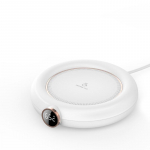 Kaasaskantav USB tassisoojendaja 3 k&auml;iguga kohvikruusi soojendusalus Nutikas termostaadiga kuumutusplaat piima tee vee soojenduspadja soojendus YSL valge