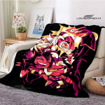 Helluva Cartoon Movie Prindi tekk Lastele Soe ilus Flanell Pehme Mugav Kodu Reisitekk S&uuml;nnip&auml;evakingitus Vooditekk 75x90cm