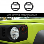 Auto eesmise suunatule laterna dekoratiivkatte katteliistud Suzuki Jimny 2019-2023 metallist v&auml;listarvikutele, must must