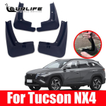 4 tk auto porilapid poritiivad poritiivad porikaitsed pritsmeporikaitsed autotarvikud Hyundai Tucson 2022 jaoks For Tucson 2021 NX4 gray