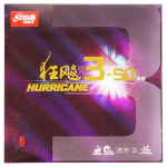 DHS Hurricane 3-50 / 350 lauatennise kummist sissev&otilde;etud originaal DHS lauatennisk&auml;sn Hardness 35&deg;