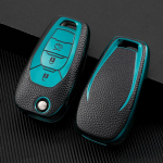 3 nupuga TPU nahast kaugjuhtimispuldi klapp-v&otilde;tmehoidja Shell v&otilde;tmekaane &uuml;mbris Chevrolet Cruze Aveo Malibu Onyx LTZ 2014-2018 v&otilde;tmehoidja jaoks punane