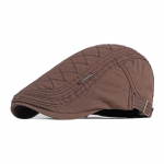 Newsboy m&uuml;tsid meestele Puuvillane &otilde;huke barett Briti retro vabaaja lamedad m&uuml;tsid Naiste Gatsby Painter Cap Driver Ivy Hat Gorro Hombre Boina 55-60cm kohv