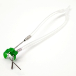 Hambaravitarvikud Hambaimplantaat Kontranurkne veekastmisklamber toru veevarustusklamber Hambaarstit&ouml;&ouml;riist 1 set Green clip set white