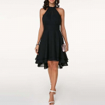 Naiste &scaron;ifoonist pulmakleit pruutneitsi k&otilde;rge &otilde;htune pidulik pidulik kleit L