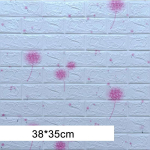 10x suur 3D plaatidega telliskivist seinakleebis Isekleepuv veekindel vahtpaneelide komplekt