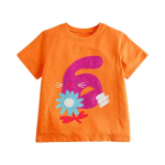 Suvised lapsed armsad multifilmi tr&uuml;kitud T-s&auml;rk t&uuml;drukule Puuvillased topid L&uuml;hikeste varrukatega riided Lasteriided 3T