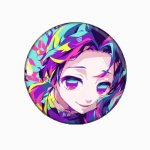 Demon Slayer pross. Animem&auml;rgid, t&auml;iskomplekt k&uuml;mme.