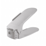 Vastupidav reguleeritav jalan&otilde;ude korrastaja Riidekapp Kingad hoiuruum Jalatsid Tugipesa Ruumi s&auml;&auml;stvad jalan&otilde;ud Hoiuriiuli kingakarp hall