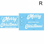 1 tk eemaldatav j&otilde;ulukink 20*30 cm aknakleebis Kodukaunistuse kleebised lumememm j&otilde;uluvana