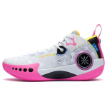 Li-Ning Wade Shadow 3 On Court Valge Roosa Meeste Tennised ABPR049-4 39
