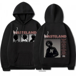 Brent Faiyaz Music Album Wasteland Print Hoodie Unisex Sweatshirt Oversized Hip Hop Streetwear Keep Warm y2k Pullover Hoodies Unisex 2XL