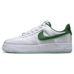 Nike Air Force 1 07 Satin Green Naiste Tennised Valge Sport-Roheline J&auml;&auml; DX6541-101 36