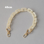 Uus naistekoti ketitarvikud eemaldatavad osad kommid Crossbody vaigust luksuslik rihm Naiste k&auml;ekotiketid akr&uuml;&uuml;list &otilde;lak&auml;epidemed 40Cm beež