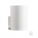 Lihtne seinale kinnitatav hambaharjahoidja Hambapasta tassihoidja Puurivaba vannitoa hoiustamisriiul kaasaskantav hammashoidja valge