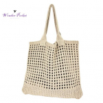 Suur rannakott &otilde;lakott kootud rannakott, heegeldatud suure mahutavusega elastne &uuml;hev&auml;rviline Suurep&auml;rane kandev&otilde;ime t&auml;iskasvanutele m&otilde;eldud seksir&otilde;ivad roheline