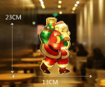 J&otilde;uluvana/Lumememm 10 LED j&otilde;uluakna siluettvalgustite kaunistus siseruumides 13*23cm