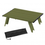 &Uuml;likerge alumiiniumist kokkupandav laud Tugeva konstruktsiooniga Tugev kandev&otilde;ime, k&otilde;rge stabiilsusega mini-suuruses kokkupandav rannalaud h&otilde;be