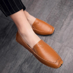 Kevadised meeste vabaaja nahast kingad Uus mood meeste nahast kingad Step On Trend meeste kingad 38 must