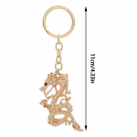 &Otilde;&otilde;nes vintage Hiina draakoni ripatsiga sulamist auto v&otilde;tmehoidja Dragon 2024 uusaasta v&otilde;tmehoidja kott Amuletid naistele meestele kingitused kuld