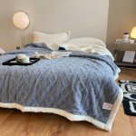 Paks &uuml;lipehme vooditekk talvesoojad voodikatted kahekohalise diivani tekid kontorisall Diivani kate kohev vooditekk voodil 70X100cm S