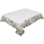 Lihav&otilde;ttep&uuml;hade akvarelltaimed J&auml;nku laudlina Veekindel pulmadekoratsioon Lauajooksja P&uuml;hadetort Lillekaunistusega lauakate 153x259cm Tablecloth