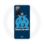 Coque pour Samsung Galaxy S20 FE Olympique de marseille OM logo bleu