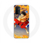 &Uuml;mbris Oppo A74 5G Anime Luffy Gear 5 One Piece jaoks