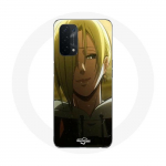 &Uuml;mbris Oppo A74 5G Annie Attack on Titan plakati Anime Manga jaoks
