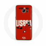&Uuml;mbris Samsung Galaxy S6 Edge jaoks La casa de papel Lisboa joonis