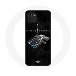 Coque pour Samsung Galaxy A03 Game of Thrones Saison 8 Le Tr&ocirc;ne de Fer La maison Stark Logo L'hiver arrive