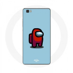 Huawei P8 Lite With Us videom&auml;ngu &uuml;mbris Sinine taust