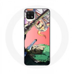 Coque pour Samsung Galaxy A22 5G Yamato Et Zoro One Piece Anime Poster