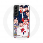 &Uuml;mbris Samsung Galaxy S22 BTS Poster Memebersi j&otilde;ulukink 2023 jaoks