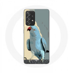 &Uuml;mbris Samsung Galaxy A52 Parakeets Parrots Blue jaoks