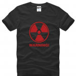 Nuclear Radiation Creative Life tr&uuml;kitud T-s&auml;rk Unisex l&uuml;hikeste varrukatega O-kaelusega puuvillane Unisex T-s&auml;rk Cool T-s&auml;rk Homme Camisetas Hombre L