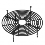 1 komplekti taimepoti v&otilde;re Korduvkasutatav roostekindel ABS lillepoti rest Kassi kaevamiskork Lapsekindlad kodutarbed S must