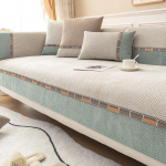 Four Seasons universaalsed &scaron;enill-diivanipadjad diivanid kaitsekattega r&auml;tikud libisemisvastased padjavaibad elutoa sisekujunduseks 70x70cm 1pc A