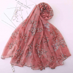 Classics Lilleprintidega Voile Sall naistele Kerge mood Kevad s&uuml;gis Talv Sallid Sall 85*180