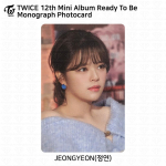 KAKS KORDA 12. minialbum valmis MONOGRAAFIKS fotokaart KPOP K-POP Jeongyeon