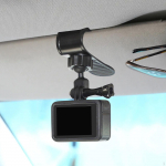 Auto p&auml;ikesesirmi kinnitus kaamera kinnitusklambrid, libisemisvastane p&ouml;&ouml;ratav kinnitusklamber telefoniklamber jaoks